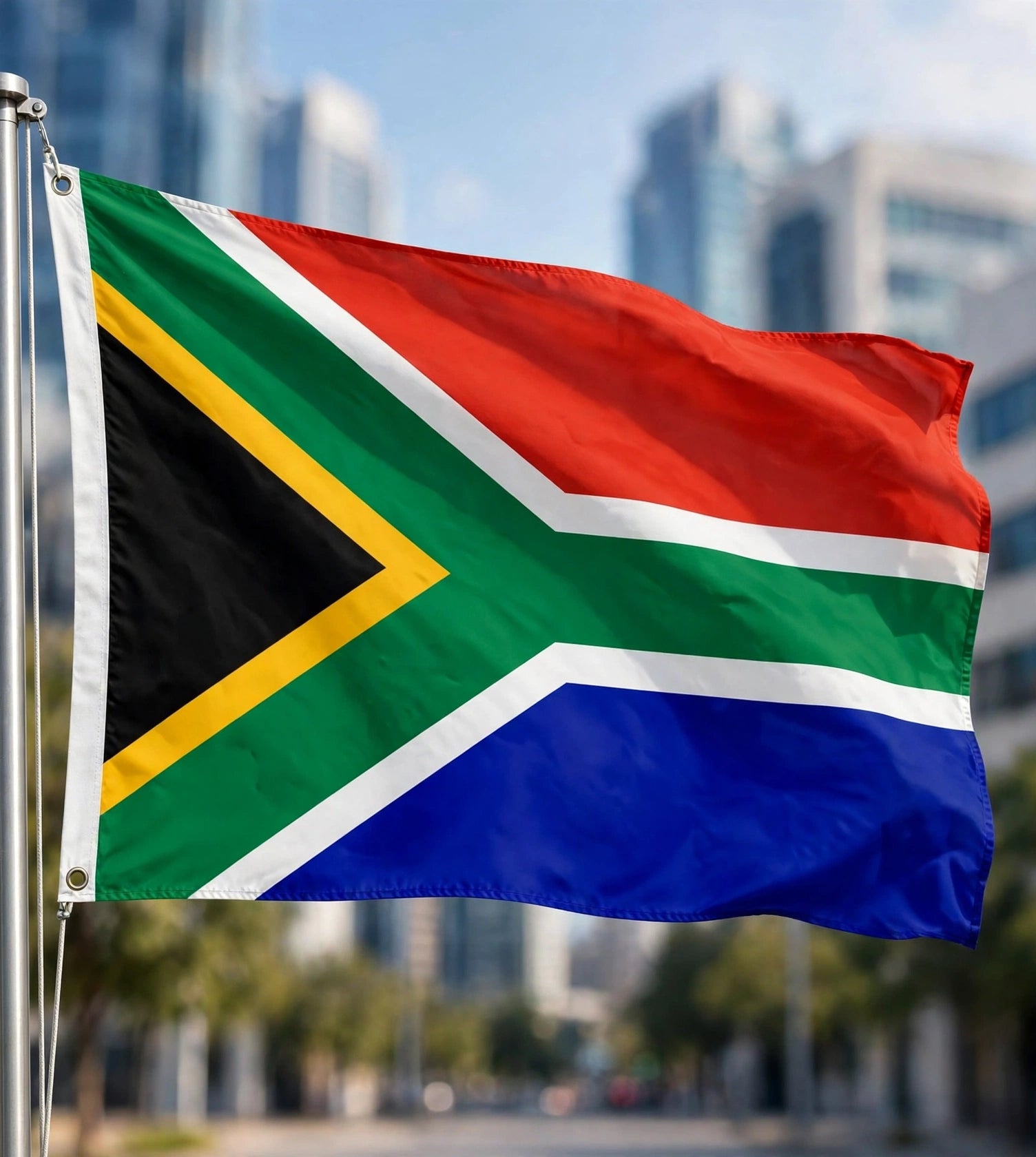 SOUTH AFRICA NATIONAL FLAG 5X3 PRETORIA JOHANNESBURG