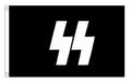 GERMAN WWII FLAG SS 5x3 FEET (150cm x 90cm)