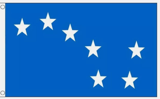 IRISH STARRY PLOUGH LIGHT BLUE 5x3 feet FLAG 150cm x 90cm