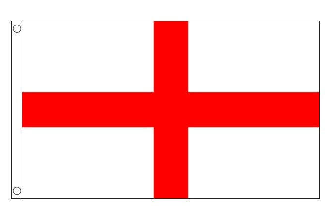 ST GEORGE ENGLAND 5x3 feet FLAG 150cm x 90cm THREE LIONS