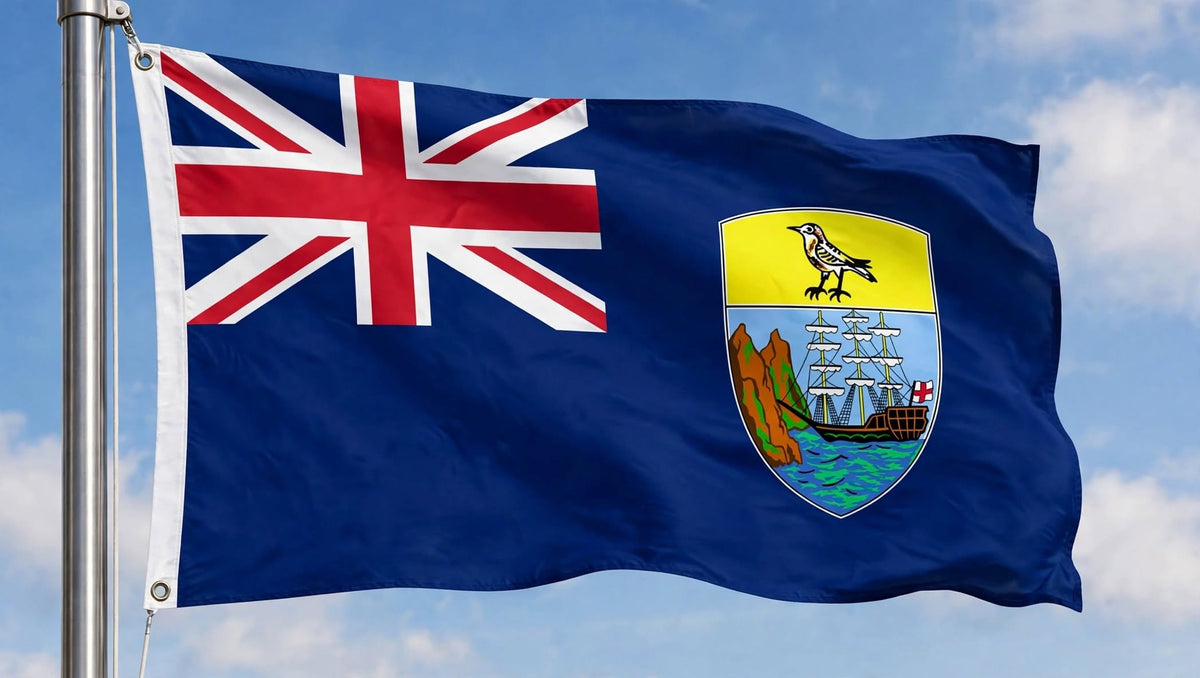 ST HELENA 3 X 2 FEET FLAG African south atlantic JAMESTOWN British overseas