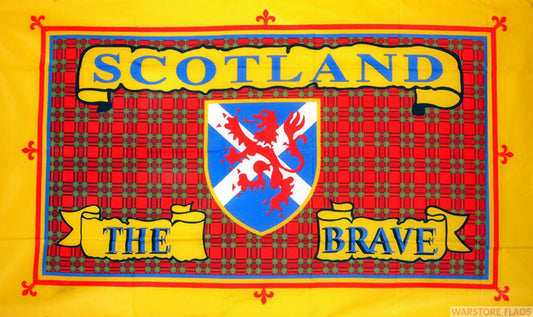 SCOTLAND THE BRAVE 5x3 feet FLAG 150cm x 90cm SCOTTISH