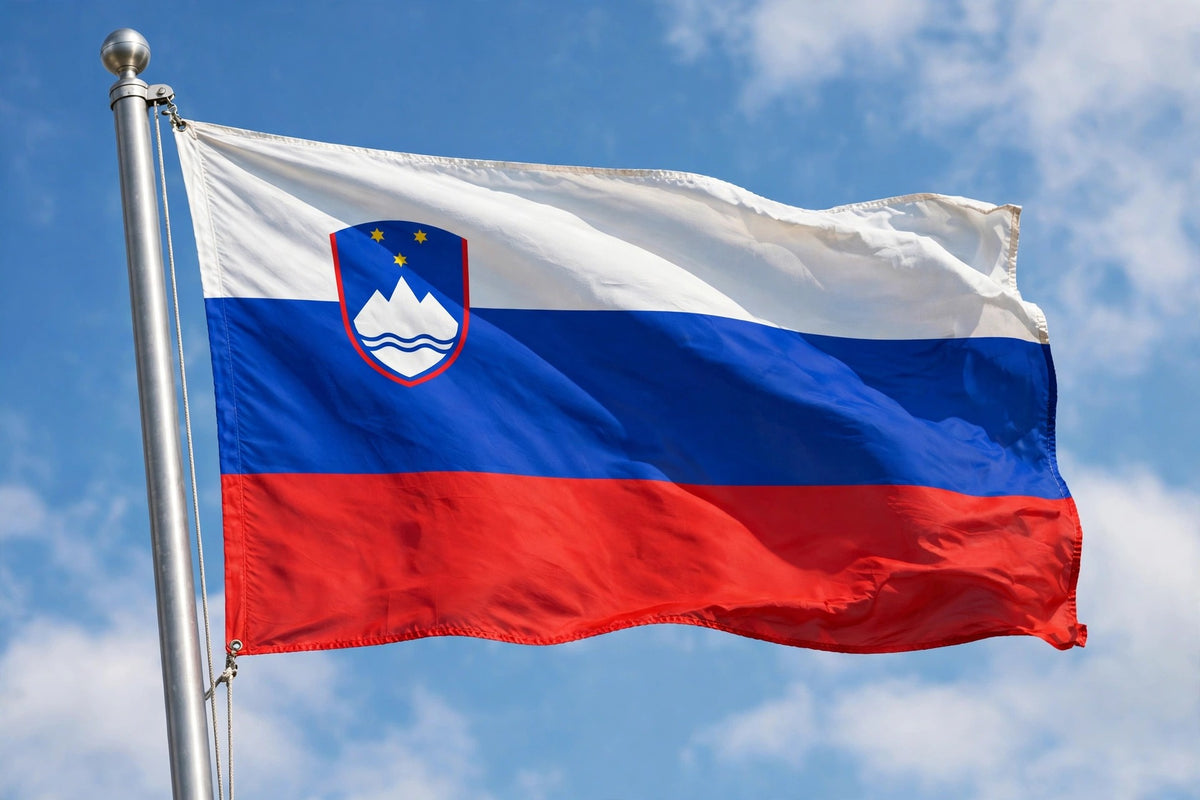 SLOVENIA FLAG 240cm x 150cm (8x5 feet0