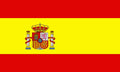 SPAIN FLAG 8X5 feet HUGE with Royal Crest Madrid Spanish royalty COFFIN DRAPE