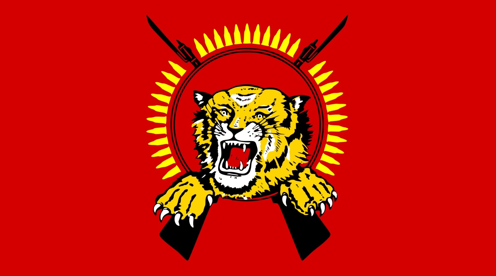 TAMIL EELAM Tigers 5x3 feet FLAG 150cm x 90cm
