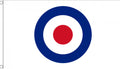 TARGET ROUNDEL FLAG 3x2 feet polyester 90cm x 60cm flags MOD MODS
