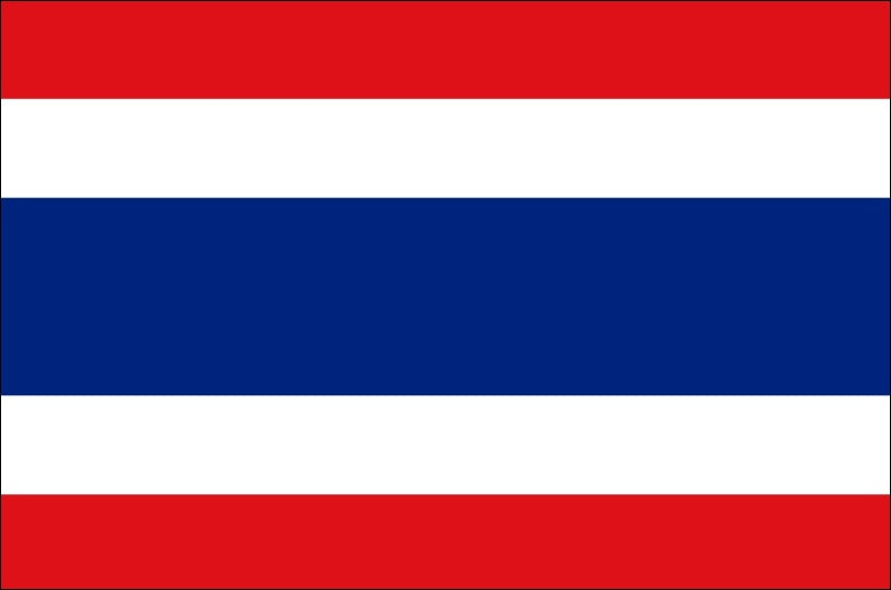 THAILAND 8x5 feet FLAG 150cm x 240cm Polyester fabric flags THAI BANGKOK