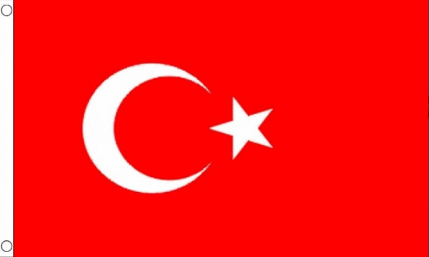 TURKEY FLAG 5X3 FEET Turkish Istanbul Ankara Marmaris Trabzon Asia asian flags