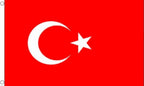 TURKEY FLAG 5X3 FEET Turkish Istanbul Ankara Marmaris Trabzon Asia asian flags