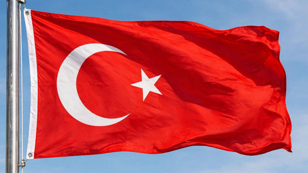 TURKEY FLAG 5X3 FEET Turkish Istanbul Ankara Marmaris Trabzon Asia asian flags