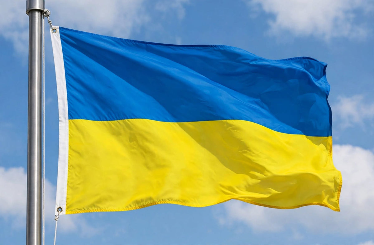 UKRAINE FLAG 150cm x 90cm (5x3 feet)