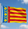 VALENCIA FLAG 5X3 SPAIN SPANISH Valencian flags ESPANA ESPANOL Europe