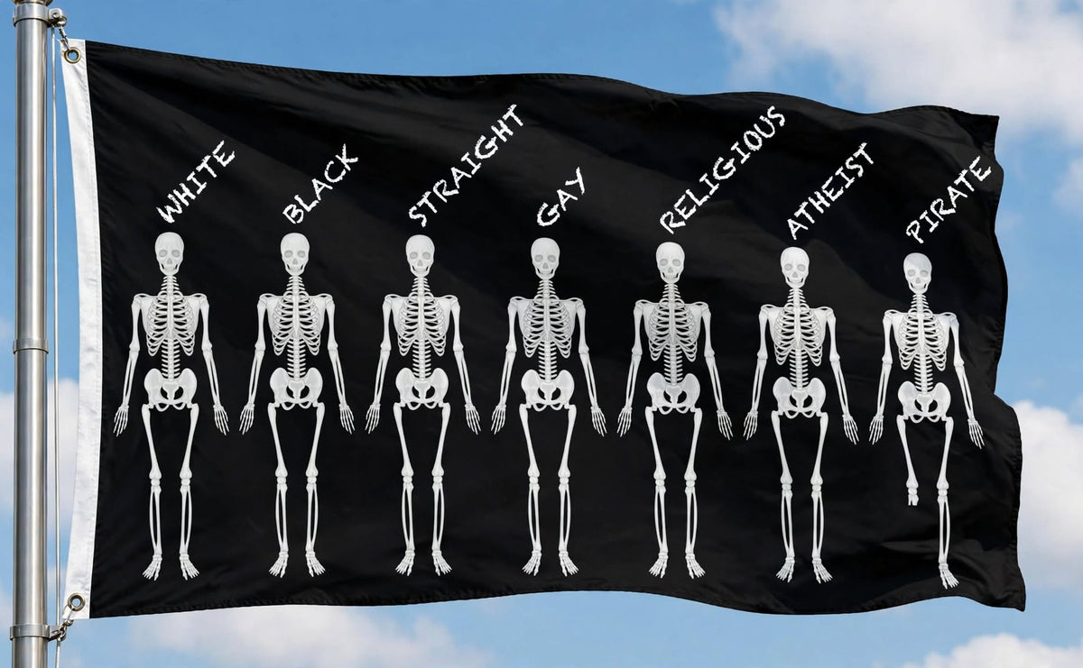 WE ARE ALL THE SAME FLAG  150cm x 90cm (5x3 feet)