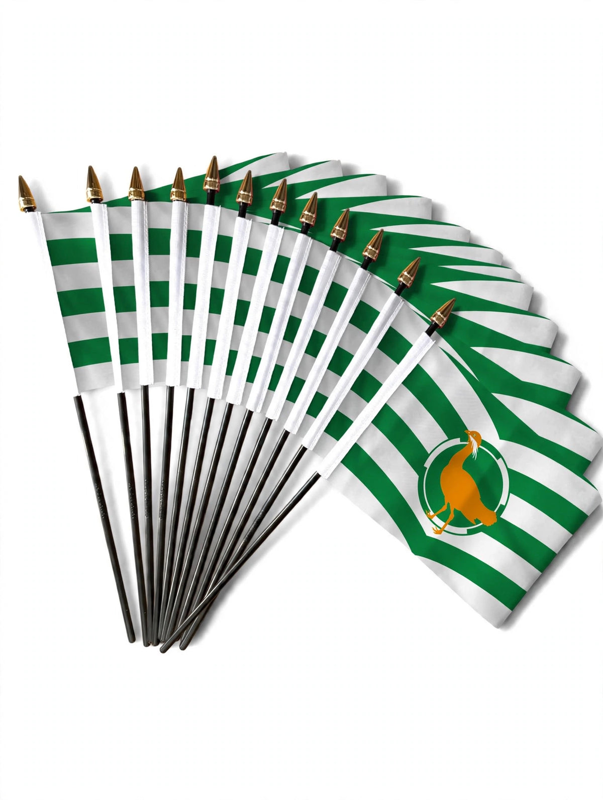 WILTSHIRE SMALL HAND FLAGS Pack of 12