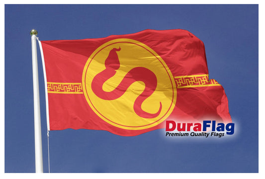 Year Of The Snake Courtesy DuraFlag Rope and Toggled (20in x 12in)