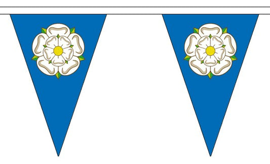 YORKSHIRE FLAG BUNTING 5 Metres