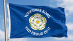 YORKSHIRE BORN AND PROUD OF IT 5x3 feet FLAG 150cm x 90cm