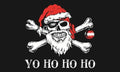 PIRATE CHRISTMAS XMAS  Yo ho ho ho FLAG 5x3 feet 150cm x 90cm FLAGS