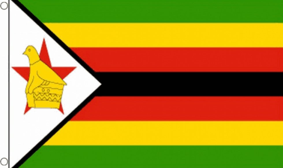 ZIMBABWE 5x3 feet FLAG 150cm x 90cm AFRICAN