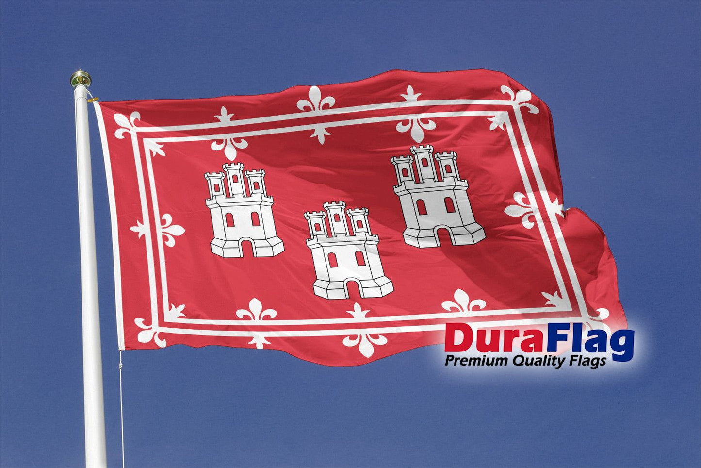ABERDEEN DuraFlag Rope and Toggled (5ft x 3ft)