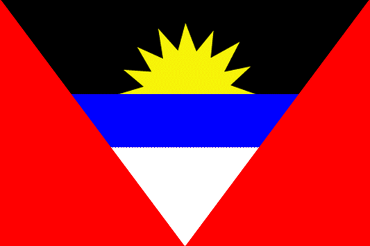 ANTIGUA AND BARBUDA FLAG 150cm x 90cm (5x3 feet)