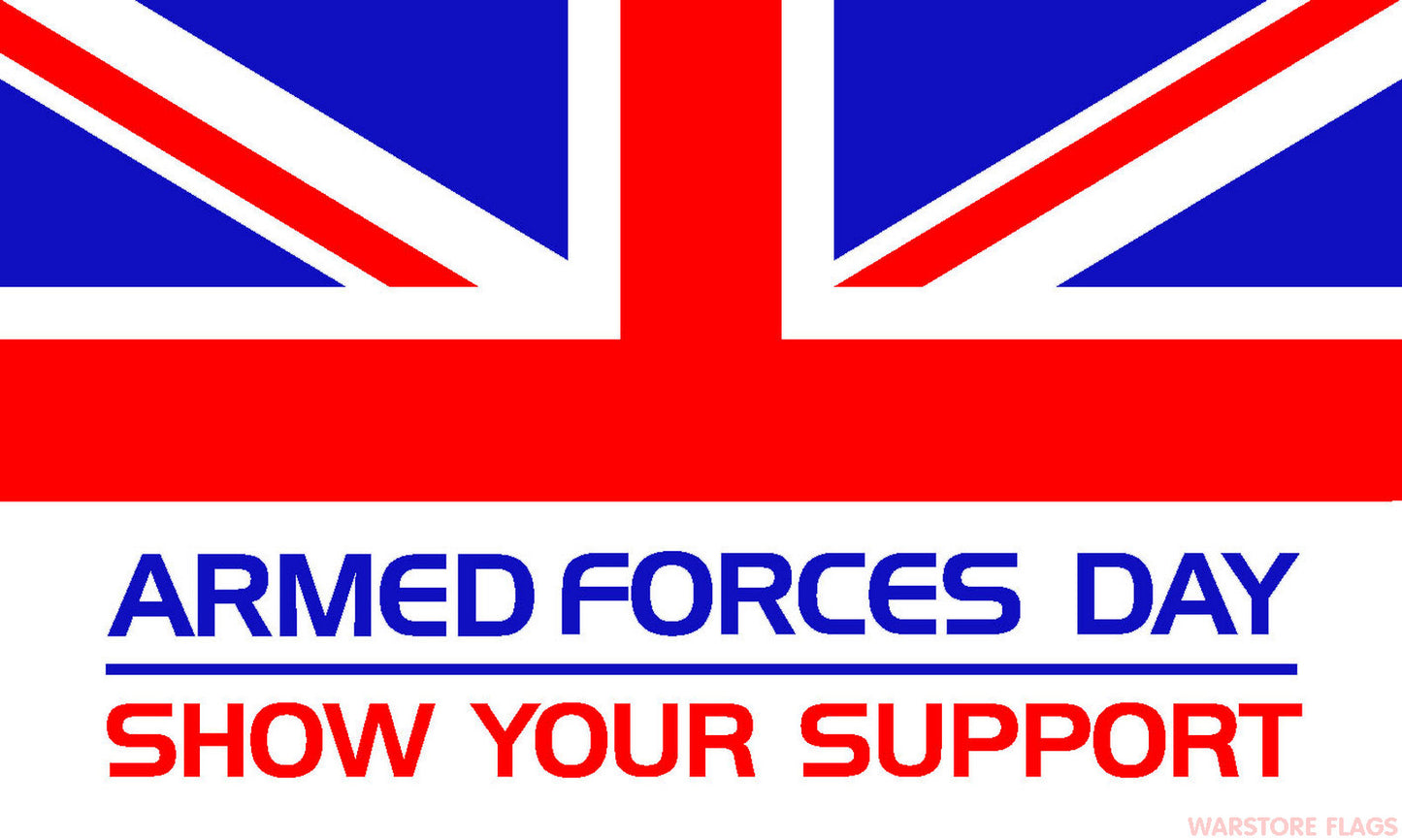 ARMED FORCES DAY 3x2 feet FLAG 90cm x 60cm BRITISH MILTARY army navy raf