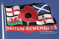 Britain Remembers Small DuraFlag Rope and Toggled 3ft x 2ft