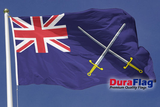 BRITISH ARMY ENSIGN DURAFLAG 150cm x 90cm HIGH QUALITY FLAG ROPE & TOGGLE