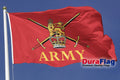 British Army Large DuraFlag Rope and Toggled (8ft x 5ft) COFFIN DRAPE