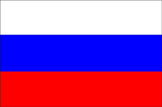 RUSSIAN FEDERATION FLAG 3x2 feet polyester 90cm x 60cm flags Russia