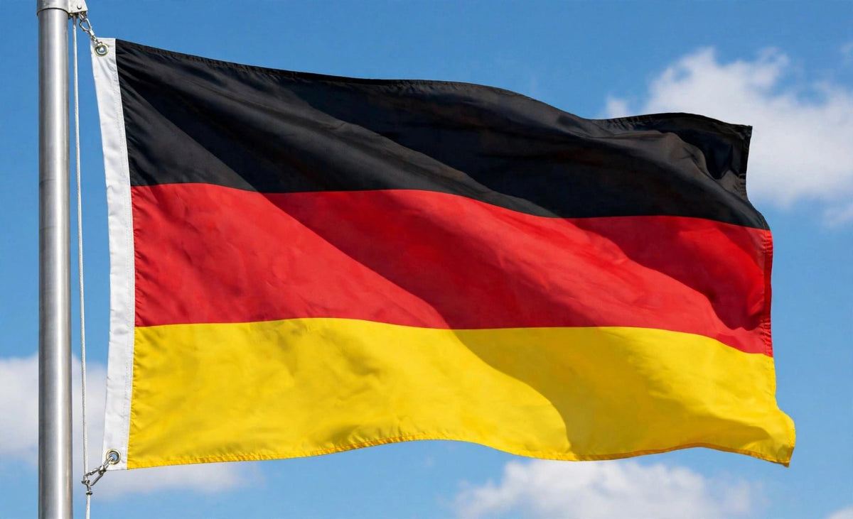 GERMANY FLAG 8X5 FEET HUGE German State Eagle FLAGS FREE POSTAGE UK
