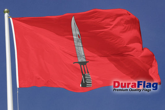 INFANTRY CORPS DURAFLAG 150cm x 90cm 5x3 FEET HIGH QUALITY FLAG ROPE & TOGGLE