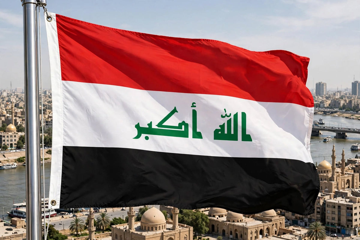 Iraq 8x5 feet (240cm x 150cm)