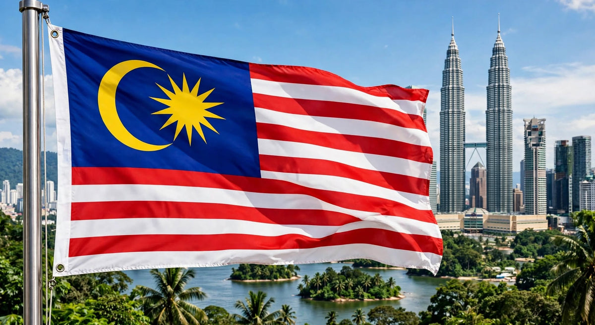 MALAYSIA 8 x 5 Feet (240cm x 150cm)
