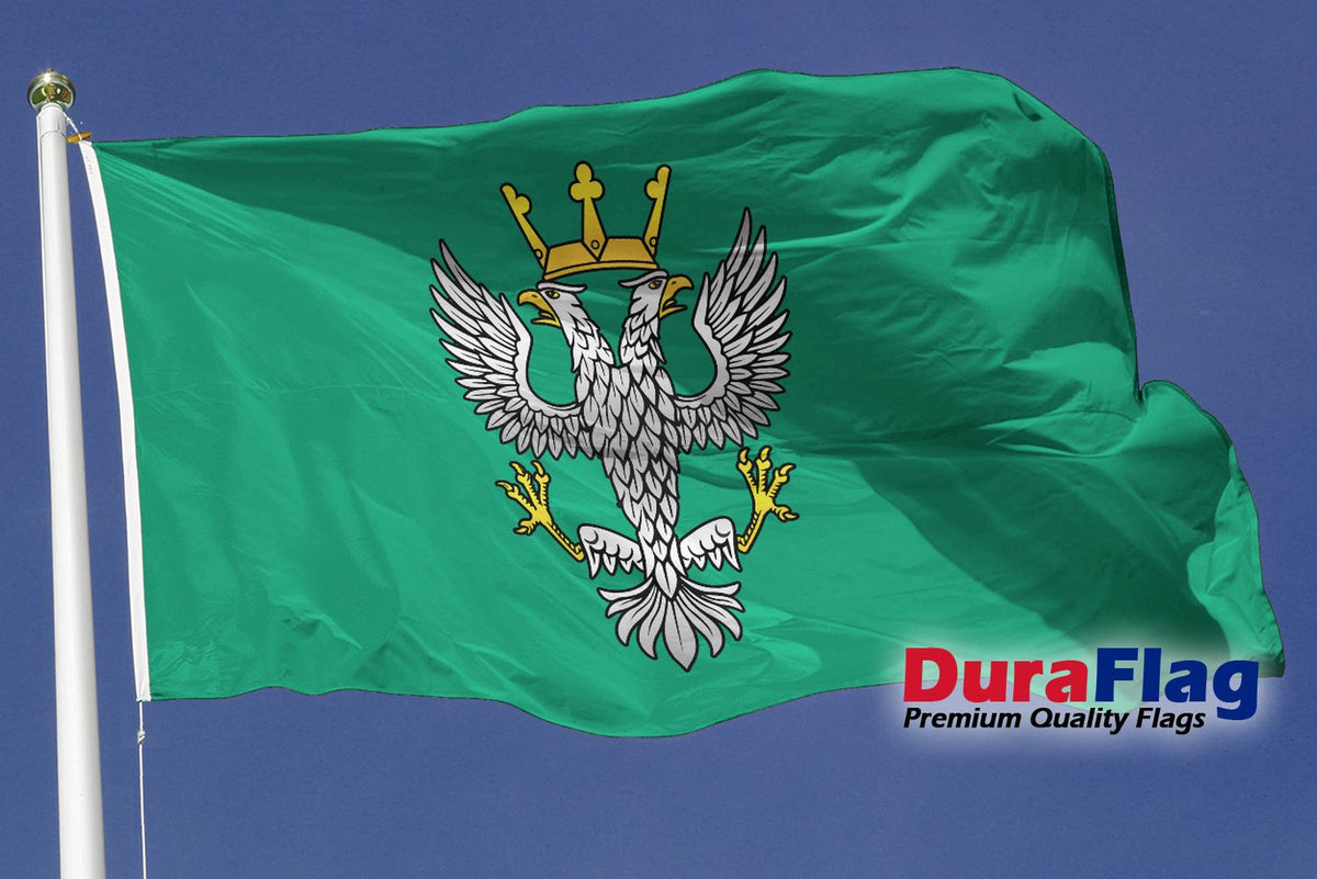 MERCIAN REGIMENT 90cm x 60cm FLAG DURAFLAG Hard Wearing Rope & Toggle
