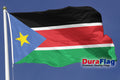 Sudan South Courtesy DuraFlag Rope and Toggled (20in x 12in)