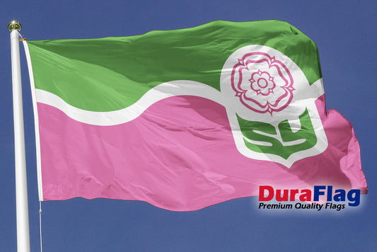 SOUTH YORKSHIRE DURAFLAG 150cm x 90cm QUALITY FLAG ROPE & TOGGLE
