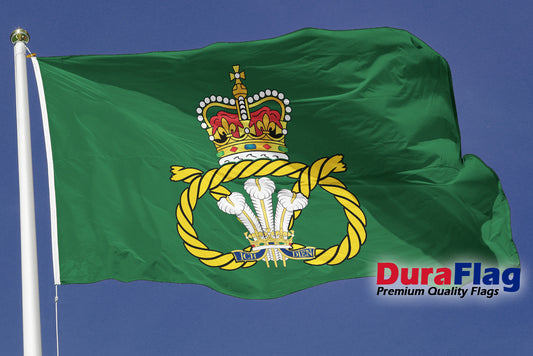 Staffordshire Regiment Courtesy DuraFlag Rope and Toggled (20in x 12in)