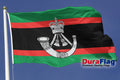 The Rifles Style B Courtesy DuraFlag Rope and Toggled (20in x 12in)