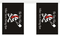 TIME FLIES WHEN YOU'RE HAVING RUM 3 METRE BUNTING 10 FLAGS flag 3M PIRATE
