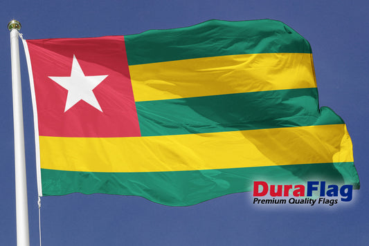 Togo Courtesy DuraFlag Rope and Toggled (20in x 12in)