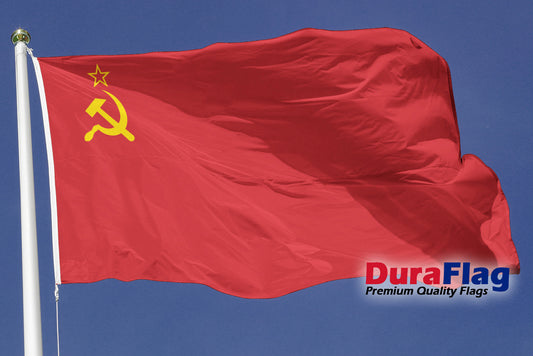USSR Courtesy DuraFlag Rope and Toggled (20in x 12in)