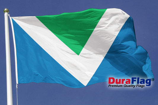 Vegan Courtesy DuraFlag Rope and Toggled (20in x 12in)