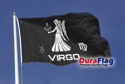 Virgo Courtesy DuraFlag Rope and Toggled (20in x 12in)