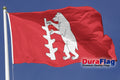 Warwickshire New Courtesy DuraFlag Rope and Toggled (20in x 12in)