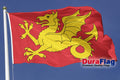 Wessex Courtesy DuraFlag Rope and Toggled (20in x 12in)