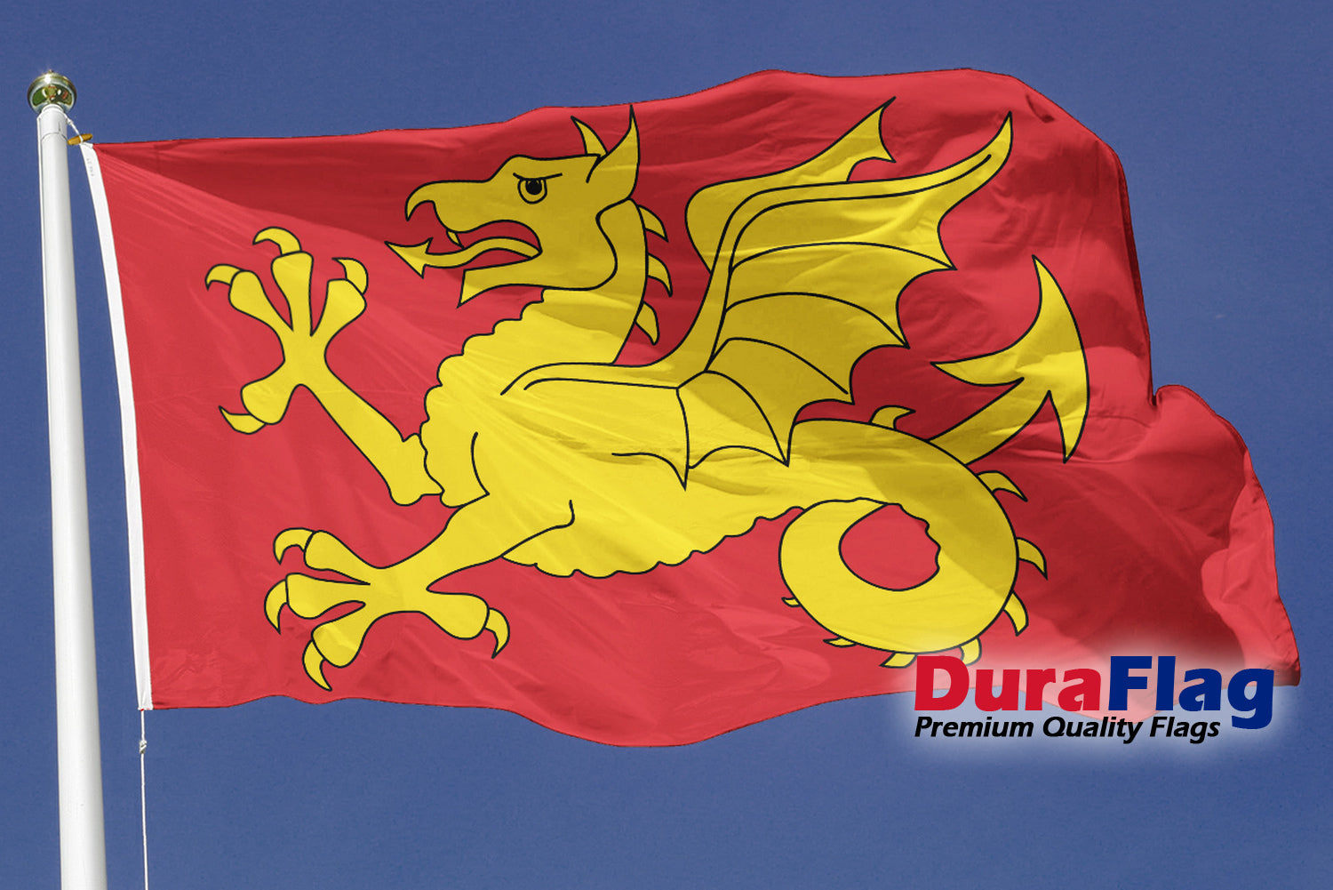 Wessex Courtesy DuraFlag Rope and Toggled (20in x 12in)