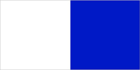 WHITE AND BLUE IRISH COUNTY FLAG 3X2 feet IRELAND MONAGHAN WATERFORD