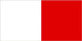 WHITE AND RED IRISH COUNTY FLAG 3X2 feet IRELAND TYRONE