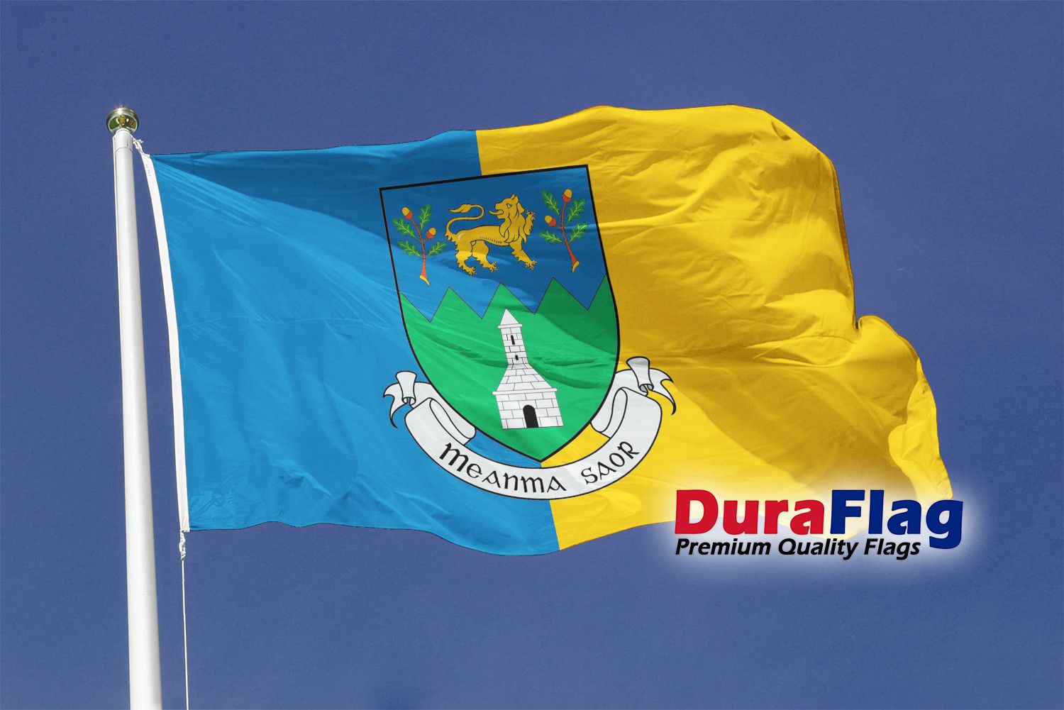 WICKLOW DuraFlag with Clips (5ft x 3ft)